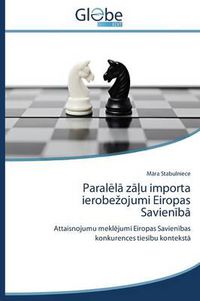 Cover image for Paral L Z U Importa Ierobe Ojumi Eiropas Savien B