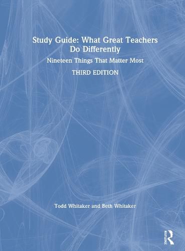 Cover image for Study Guide: What Great Teachers Do Differently: Nineteen Things That Matter Most