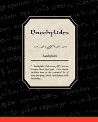 Cover image for Bacchylides