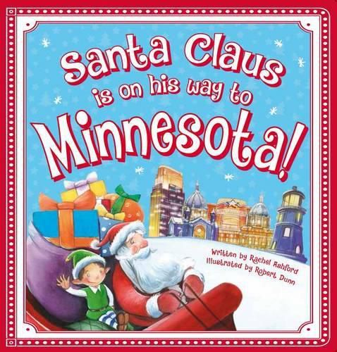 Cover image for Santa Claus is on His Way to Minnesota!