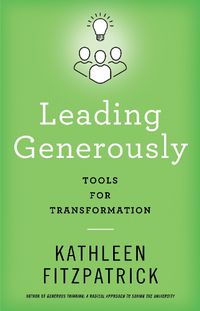 Cover image for Leading Generously