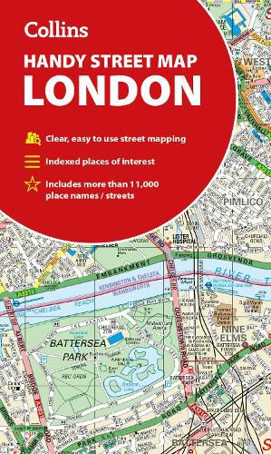 Cover image for Collins London Handy Street Map