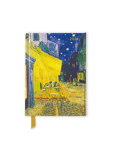 Cover image for Vincent van Gogh: Cafe Terrace 2026 Luxury Pocket Diary Planner - Week to View