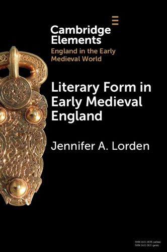 Cover image for Literary Form in Early Medieval England