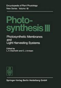 Cover image for Photosynthesis III: Photosynthetic Membranes and Light Harvesting Systems