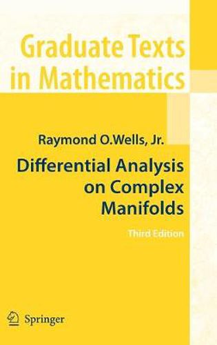 Cover image for Differential Analysis on Complex Manifolds
