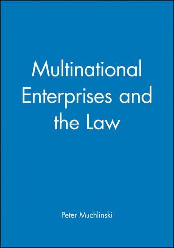 Cover image for Multinational Enterprises and the Law