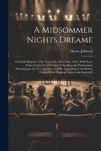 Cover image for A Midsommer Nights Dreame