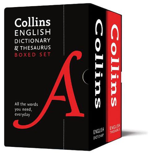 English Dictionary and Thesaurus Boxed Set: All the Words You Need, Every Day