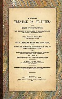 Cover image for A General Treatise on Statutes