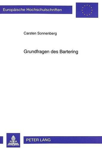 Grundfragen Des Bartering