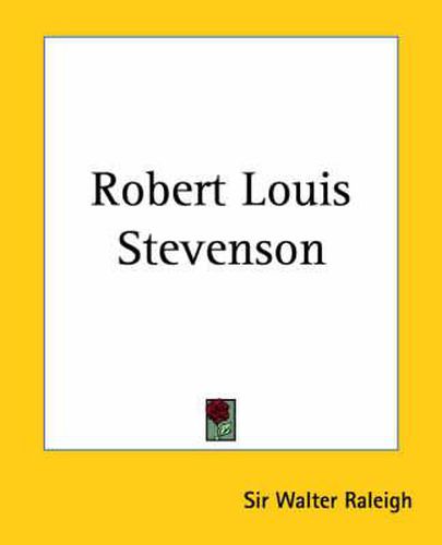 Cover image for Robert Louis Stevenson
