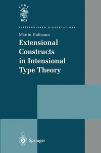 Cover image for Extensional Constructs in Intensional Type Theory