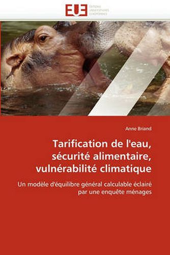 Cover image for Tarification de L'Eau, Securite Alimentaire, Vulnerabilite Climatique