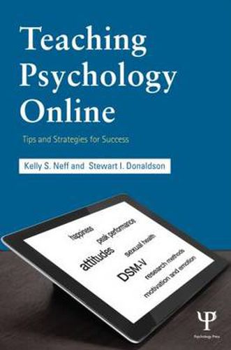 Cover image for Teaching Psychology Online: Tips and Strategies for Success