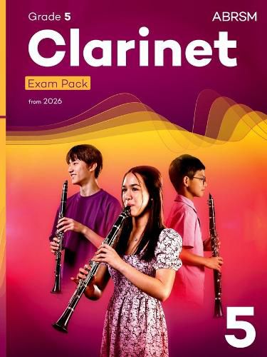 Cover image for Clarinet Exam Pack from 2026, ABRSM Grade 5