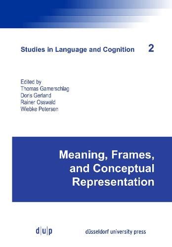 Cover image for Meaning, Frames, and Conceptual Representation