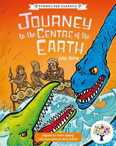 Cover image for Journey to the Centre of the Earth: Accessible Symbolised Edition