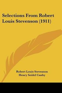 Cover image for Selections from Robert Louis Stevenson (1911)