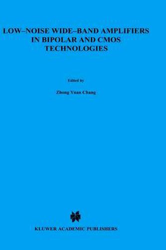 Cover image for Low-Noise Wide-Band Amplifiers in Bipolar and CMOS Technologies
