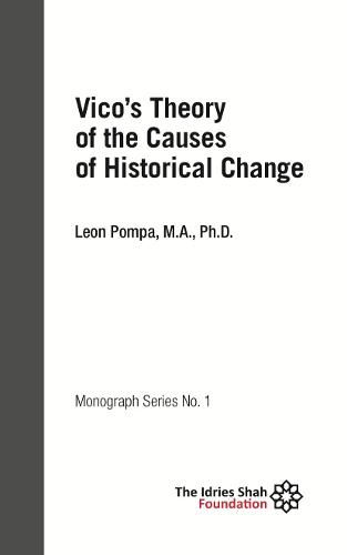 Cover image for Vico's Theory of the Causes of Historical Change: ISF Monograph 1