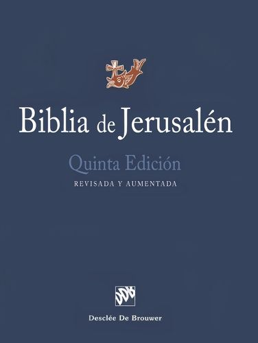 Cover image for Biblia de Jerusalen: Quinta Edicion, Revisada Y Aumentada