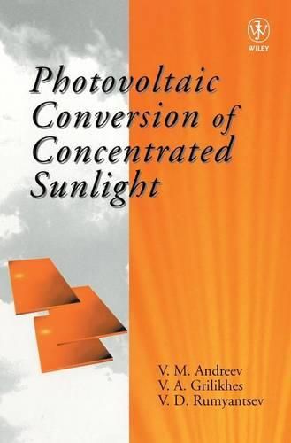 Cover image for Photovoltaic Conversion of Concentrated Sunlight