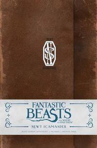 Cover image for Fantastic Beasts and Where to Find Them: Newt Scamander Hardcover Ruled Journal
