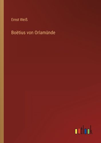 Cover image for Boetius von Orlamuende
