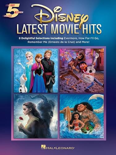 Cover image for Disney Latest Movie Hits: Five-Finger Piano