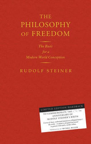 Cover image for The Philosophy of Freedom: The Basis for a Modern World Conception