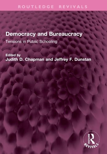 Cover image for Democracy and Bureaucracy