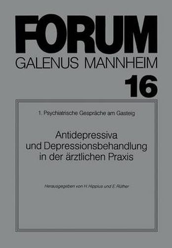 Antidepressiva und Depressionsbehandlung in der arztlichen Praxis