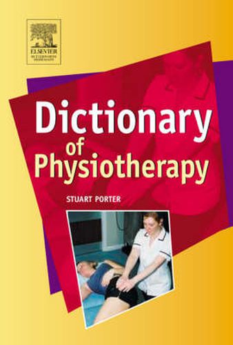 Cover image for Dictionary of Physiotherapy