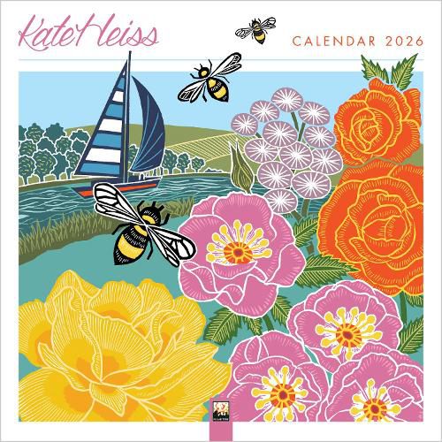 Cover image for Kate Heiss Wall Calendar 2026 (Art Calendar)