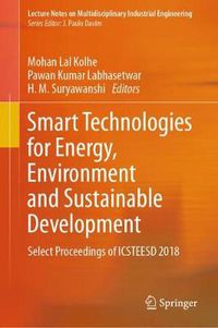 Cover image for Smart Technologies for Energy, Environment and Sustainable Development: Select Proceedings of ICSTEESD 2018