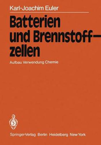 Cover image for Batterien und Brennstoffzellen