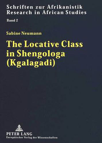 Cover image for Locative Class in Shengologa (Kgalagadi)