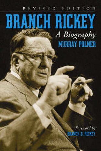 Cover image for Branch Rickey: A Biography