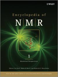 Cover image for Encyclopedia of NMR