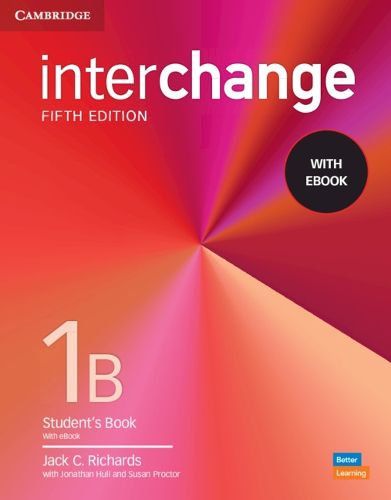 Cover image for Interchange Level 1B Student's Book with eBook