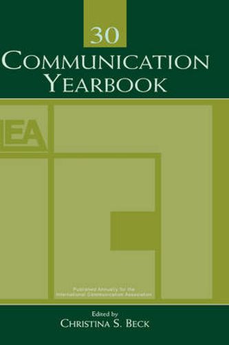 Cover image for Communication Yearbook 30