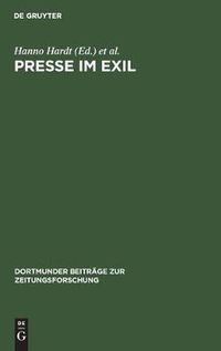 Cover image for Presse im Exil