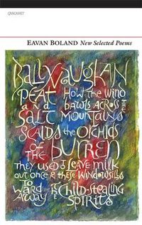 Cover image for New Selected Poems: Eavan Boland