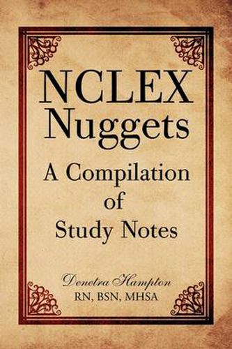 Cover image for NCLEX Nuggets: A Compilation of Study Notes