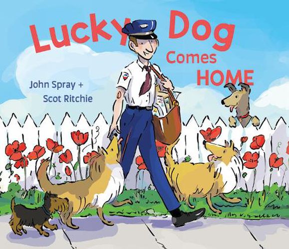 Cover image for Lucky Dog Comes Home