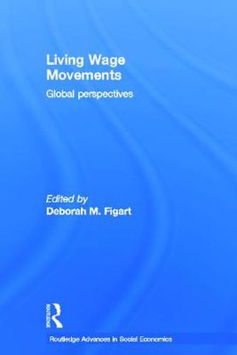 Cover image for Living Wage Movements: Global perspectives