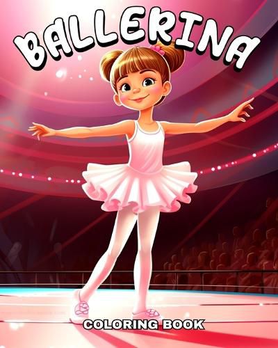 Cover image for Ballerina Coloring Book