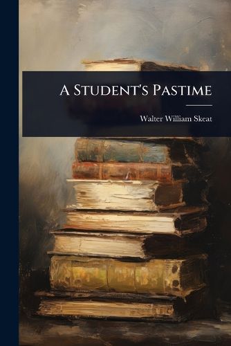 Cover image for A Student's Pastime