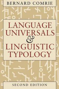 Cover image for Language Universals & Linguistic Typology 2e (Paper Only)